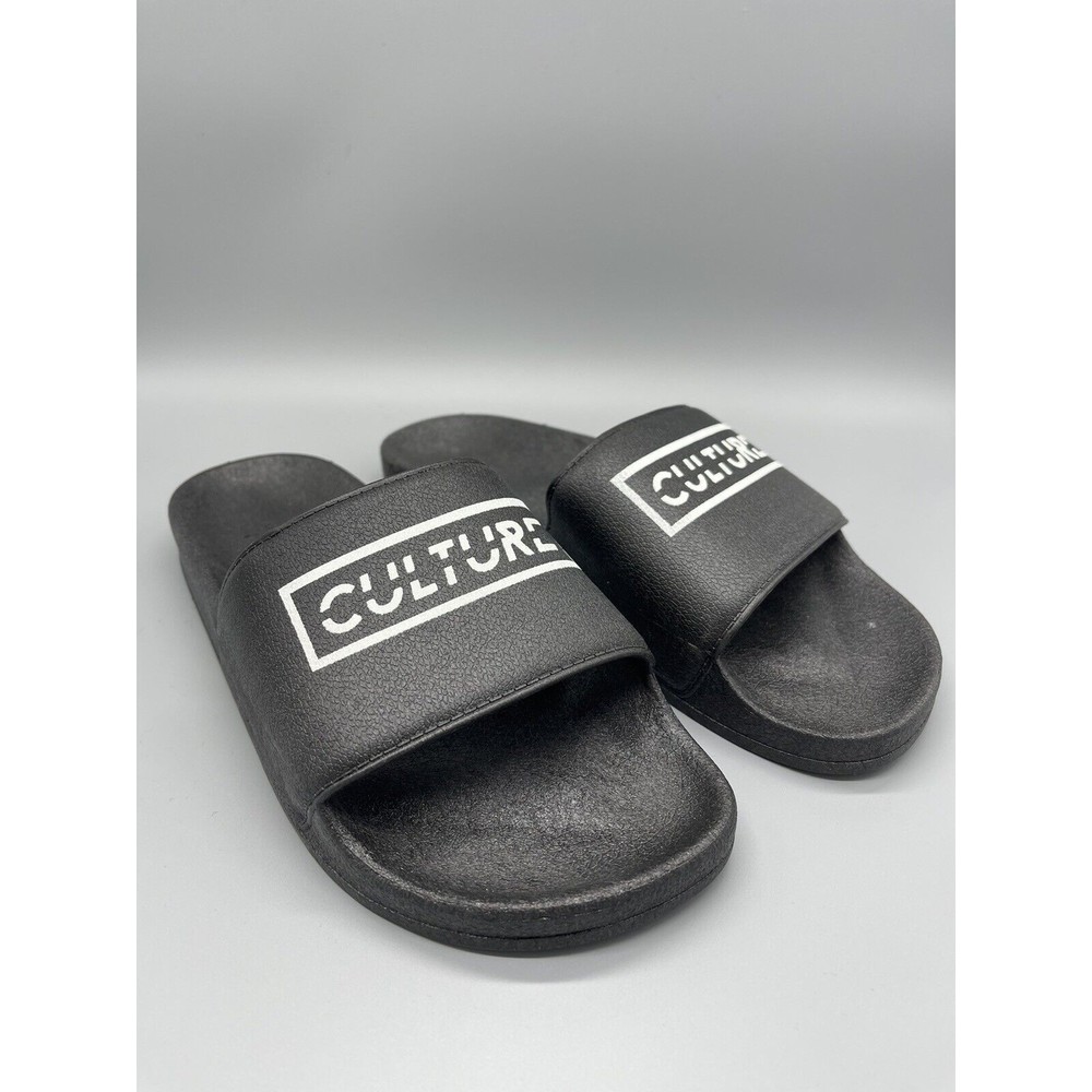 Culture Brand Slides - Black - Size 7M / 9W - New - Free Shipping!